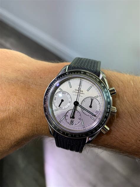 omega speedmaster white dial review.